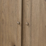 Featuring Whitman Worn Oak Cabinet by Four Hands at Amethyst Home. Crafted from worn oak for a found, heritage look, naturally beautiful cabinetry offers generous storage space by way of roomy shelving and four lower drawers.Overall Dimensions: 64.00"w x 19.00"d x 73.75"hWeight : 311.95 lbsMaterials: Solid Oak, Thick Oak Veneer. Amethyst Home provides interior design, new home construction design consulting, vintage area rugs, and lighting in the Portland metro area.