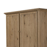 Featuring Whitman Worn Oak Cabinet by Four Hands at Amethyst Home. Crafted from worn oak for a found, heritage look, naturally beautiful cabinetry offers generous storage space by way of roomy shelving and four lower drawers.Overall Dimensions: 64.00"w x 19.00"d x 73.75"hWeight : 311.95 lbsMaterials: Solid Oak, Thick Oak Veneer. Amethyst Home provides interior design, new home construction design consulting, vintage area rugs, and lighting in the Tampa metro area.