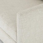 A simple, stylish silhouette redefines the classic sofa bed. With knife-edge pillows and high-performance upholstery, a discreetly concealed sleeper mechanism allows for one-step pullout with ultimate ease. Unfolded, sofa cushions form a comfortable Queen-size bed, ready to welcome overnight guests or make movie nights a little comfier. Amethyst Home provides interior design, new home construction design consulting, vintage area rugs, and lighting in the Los Angeles metro area.