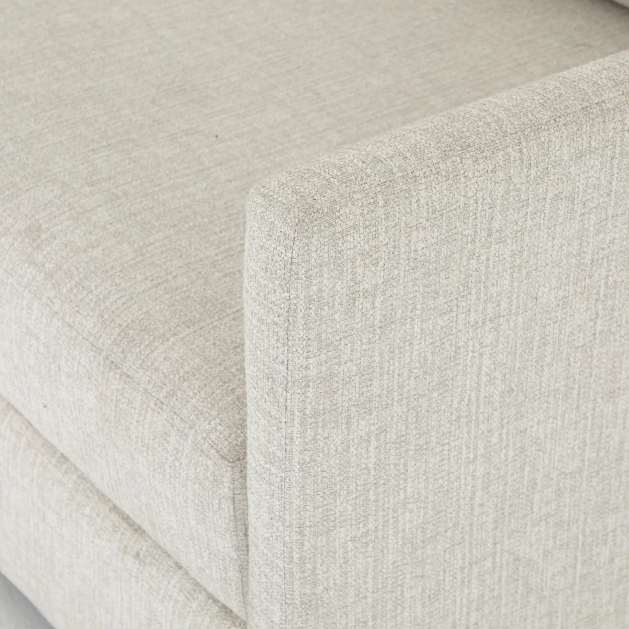 A simple, stylish silhouette redefines the classic sofa bed. With knife-edge pillows and high-performance upholstery, a discreetly concealed sleeper mechanism allows for one-step pullout with ultimate ease. Unfolded, sofa cushions form a comfortable Queen-size bed, ready to welcome overnight guests or make movie nights a little comfier. Amethyst Home provides interior design, new home construction design consulting, vintage area rugs, and lighting in the Los Angeles metro area.