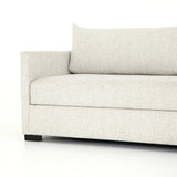 A simple, stylish silhouette redefines the classic sofa bed. With knife-edge pillows and high-performance upholstery, a discreetly concealed sleeper mechanism allows for one-step pullout with ultimate ease. Unfolded, sofa cushions form a comfortable Queen-size bed, ready to welcome overnight guests or make movie nights a little comfier. Amethyst Home provides interior design, new home construction design consulting, vintage area rugs, and lighting in the Scottsdale metro area.