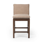 Featuring Wilmington Alcala Fawn Counter Stool by Four Hands at Amethyst Home. Almond-finished parawood frames cushioned seating upholstered in high-performance fabric. Perfectly sized for the counter.Overall Dimensions: 20.00"w x 25.50"d x 37.00"hWeight : 24.69 lbsMaterials: 70% Polyester, 20% Viscose (Rayon), 10% Flax/Linen, Solid Oak, Top Grain Leather. Amethyst Home provides interior design, new home construction design consulting, vintage area rugs, and lighting in the Charlotte metro area.