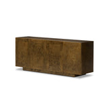 Freda Four Door Sideboard - Antiqued Brass Aluminum | shipping 11/04/2026