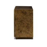 Freda Four Door Sideboard - Antiqued Brass Aluminum | shipping 11/04/2026