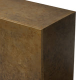 Freda Four Door Sideboard - Antiqued Brass Aluminum | shipping 11/04/2026