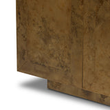 Freda Four Door Sideboard - Antiqued Brass Aluminum | shipping 11/04/2026