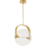 Fues Medium Pendant - Natural Brass | shipping 10/11/2026
