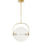 Fues Medium Pendant - Natural Brass | shipping 10/11/2026