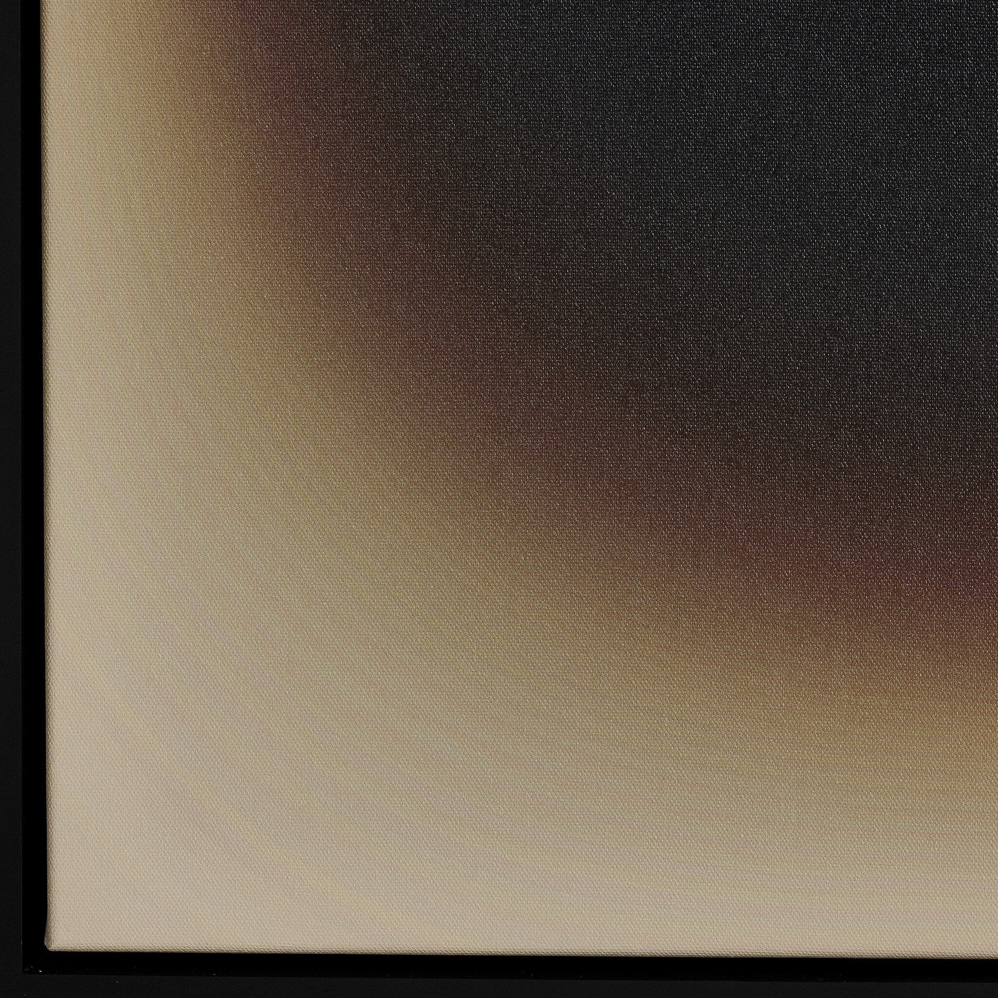 Featuring Fumed Black Maple Floater (Black) by FH Art Studio by Four Hands at Amethyst Home. Black, ombre style on matte canvas and float mounted within black maple for a gallery-quality look. Designed, printed and framed in-house in Austin, Texas.18" x 24"Overall Dimensions: 18.00"w x 2.00"d x 24.00"hWeight: 15.00 lbs24" x 32"Overall Dimensions: 24.00"w x 2.00"d x 32.00"hWeight: 2. Amethyst Home provides interior design, new construction, custom furniture, and area rugs in the Portland metro area