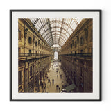 Galleria Vittorio Emanuele II by Slim Aarons - Black Maple