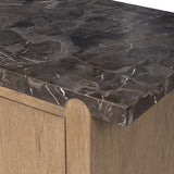 Garrison Media Console - Drifted Oak Thin Veneer | shipping 01/25/2027