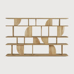 Featuring Geometric Oak Rack by Ethnicraft at Amethyst Home. In the Geometric collection, shapes intersect in unexpected ways, creating playful contrasts with light and shadow at every angle. The Geometric rack offers an eyecatching display for treasured objects and mementos.Weight : 243 lb Dimensions: 87.5 in W x 18.5 in L x 54.5 in HAdjustable Feet : NoBrushed : NoCollection : G. Amethyst Home provides interior design, new construction, custom furniture, and area rugs in the Calabasas metro area