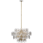 Featuring Gianna 24" Chandelier Gild by Visual Comfort at Amethyst Home. Gianna 24" Chandelier in Gild with Clear Glass
Overall Dimensions: 24" L x 24" W x 60.5" HWeight: 25 lbs.. Amethyst Home provides interior design, new construction, custom furniture, and area rugs in the Des Moines metro area