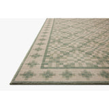 Chris Loves Julia x Loloi Bobby Beige / Green Rug