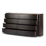 Greer 8 Drawer Dresser - Smoked Black Sungkai | shipping 10/10/2026