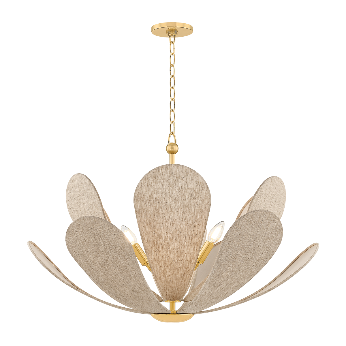 Nadine Chandelier - Aged Brass | shipping 12/13/2025