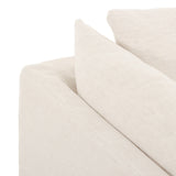 Habitat 2 Pc Laf Sectional-115'' - Crypton Nomad Snow | shipping 10/10/2026