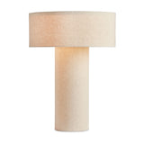 Featuring Hensley Antique Brass Iron Table Lamp by Four Hands at Amethyst Home. Monochrome material. Flax linen covers a classic cylindrical base, topped with a round, low drum-style shade — a modern shape and play on proportions. Brass rotary and finial detail on top break up the all-linen look.Overall Dimensions: 18.00"w x 18.00"d x 24.50"hWeight : 8.16 lbsMaterials : Iron, 75% F. Amethyst Home provides interior design, new construction, custom furniture, and area rugs in the Portland metro area
