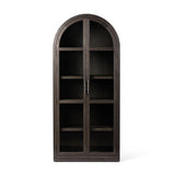 Hepburn Cabinet - Dark Anthracite Oak Veneer