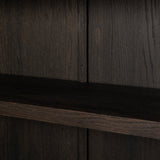 Hepburn Wide Cabinet - Dark Anthracite Oak Veneer
