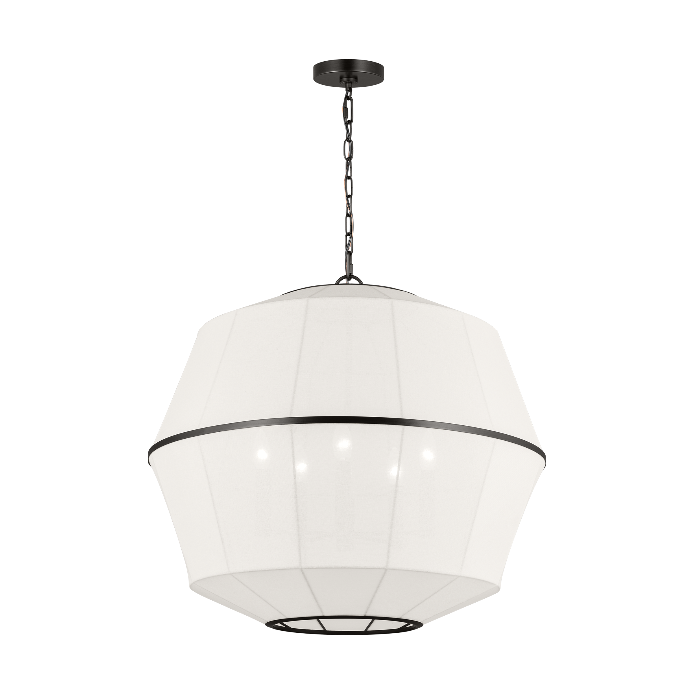 Featuring Hikari Large Chandelier Aged Iron by Visual Comfort at Amethyst Home. Elevate your space with our Hikari Large Chandelier in Aged Iron. This exquisite chandelier adds a touch of luxury and sophistication to any room. With its stunning design and aged iron finish, it is the perfect statement piece for your home. Illuminate your space with style and elegance.
Overall Dime. Amethyst Home provides interior design, new construction, custom furniture, and area rugs in the Des Moines metro area