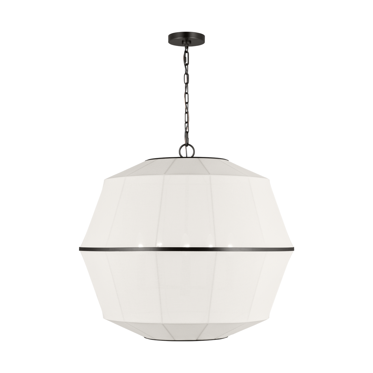 Hikari Large Chandelier Aged Iron | shipping 08/18/2025