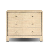 Hollis Nightstand - Natural Fleck Raffia | shipping 09/25/2026