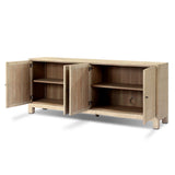 Hollis Sideboard - Natural Fleck Raffia | shipping 09/25/2026