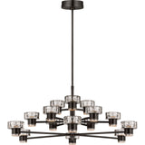 Holsted 42" Three-Tier Chandelier
