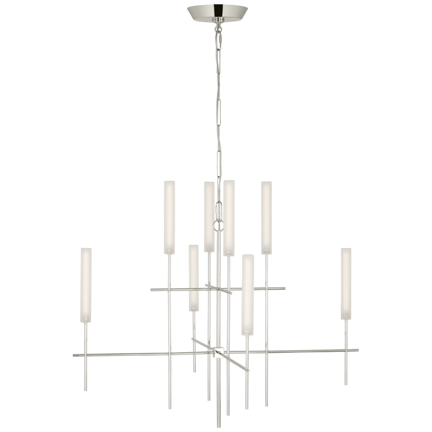 Featuring Fay 32" Chandelier by Visual Comfort at Amethyst Home. Experience the elegance of our Fay Chandelier. Made with precision and fine craftsmanship, this chandelier will elevate any room with its stunning design. Perfect for creating a sophisticated and luxurious atmosphere.
Overall Dimensions: 32" L x 32" W x 27.25" HWeight: 14 lbs..  Amethyst Home provides interior design, new home construction design consulting, vintage area rugs, and lighting in the Salt Lake City metro area.