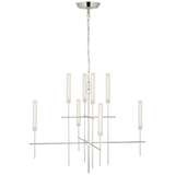 Featuring Fay 32" Chandelier by Visual Comfort at Amethyst Home. Experience the elegance of our Fay Chandelier. Made with precision and fine craftsmanship, this chandelier will elevate any room with its stunning design. Perfect for creating a sophisticated and luxurious atmosphere.
Overall Dimensions: 32" L x 32" W x 27.25" HWeight: 14 lbs..  Amethyst Home provides interior design, new home construction design consulting, vintage area rugs, and lighting in the Salt Lake City metro area.