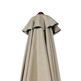 Baska Outdoor Rectangular Umbrella - Fine Sanded Teak-Fsc / Ibiza Mole - Ibiza Mole