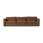 Featuring Ingel Antwerp Cafe 3-Piece Sectional by Four Hands at Amethyst Home. Inflated, pillow-inspired cushioning all around brings cozy comfort to the room. High-performance linen offers the best of both worlds on this plush and welcoming sectional.  Inflated arms, feather-fiber blend cushioning and a soft, durable linen fabric make this spacious sectional a smart solution for . Amethyst Home provides interior design, new construction, custom furniture, and area rugs in the Park City metro area