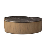 Ingrid Coffee Table - Warm Grey Marble | shipping 09/10/2026