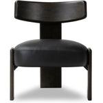 Issa Carson Black Accent Chair  Four Hands