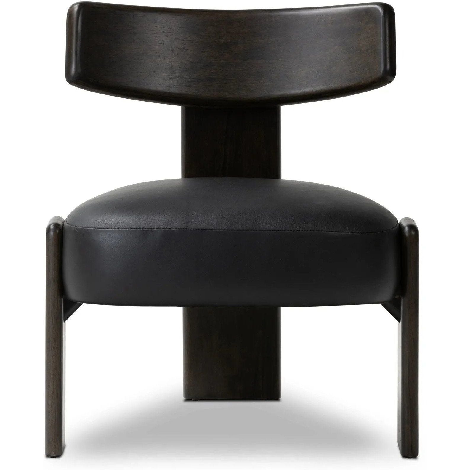 Issa Carson Black Accent Chair  Four Hands