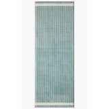 Chris Loves Julia x Loloi Marvin Blue / Ivory Rug