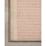 Chris Loves Julia x Loloi Marvin Blush / Ivory Rug
