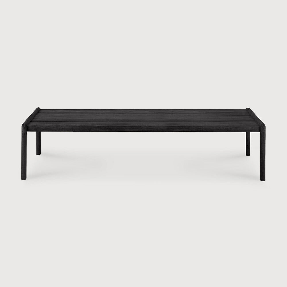 Featuring Jack Teak Black Outdoor Coffee Table by Ethnicraft at Amethyst Home. Alluring from every angle, luxuriant shapes and curves form the basis of the Jack collection. Designed to attract attention with the same clean and classic lines, place the Jack coffee table as a single item or arranged together in a composition specific to your needs.Brushed : YesCollection : JackFinis. Amethyst Home provides interior design, new construction, custom furniture, and area rugs in the Calabasas metro area