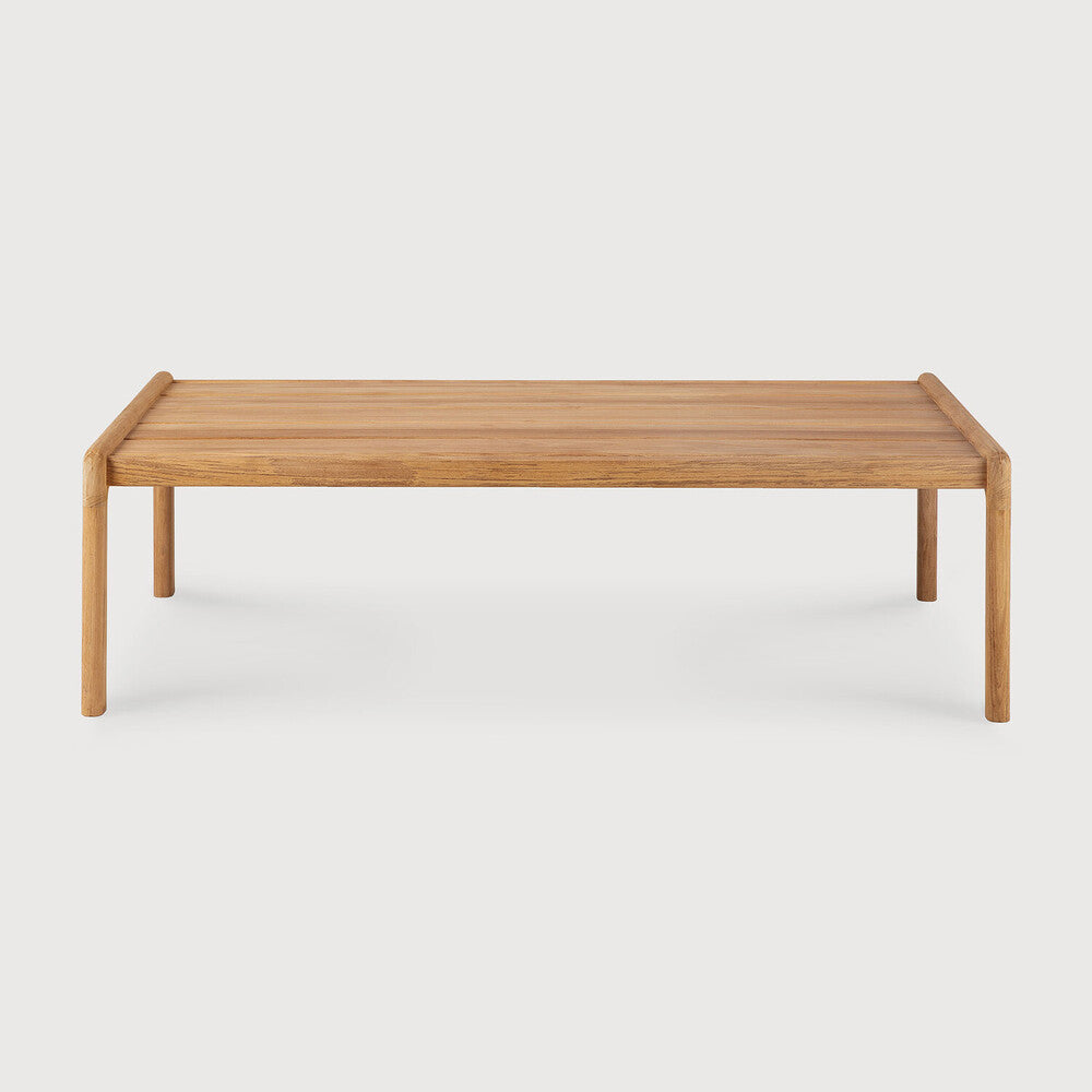 Featuring Jack Teak Outdoor Coffee Table by Ethnicraft at Amethyst Home. With the same luxuriant shapes and curves as the wider Jack collection, the Teak Jack coffee table was designed to attract attention as a single item or arranged together in a composition specific to your needs.Collection : JackFloor Protector : YesMain Material : TeakMax weight : 85 KGShape : RectangularSoli. Amethyst Home provides interior design, new construction, custom furniture, and area rugs in the Park City metro area