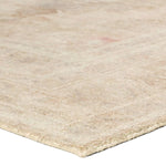 The Adorn design features a traditional medallion motif, set against a warm tan and beige backdrop with subtle accents. Its vintage, distressed look adds character and charm, making it feel like a cherished heirloom from the very first step.Hand Tufte Amethyst Home provides interior design, new home construction design consulting, vintage area rugs, and lighting in the Portland metro area.