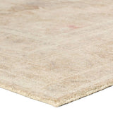 The Adorn design features a traditional medallion motif, set against a warm tan and beige backdrop with subtle accents. Its vintage, distressed look adds character and charm, making it feel like a cherished heirloom from the very first step.Hand Tufte Amethyst Home provides interior design, new home construction design consulting, vintage area rugs, and lighting in the Portland metro area.