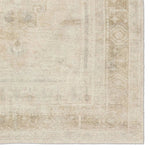 The Adorn design features a traditional medallion motif, set against a warm tan and beige backdrop with subtle accents. Its vintage, distressed look adds character and charm, making it feel like a cherished heirloom from the very first step.Hand Tufte Amethyst Home provides interior design, new home construction design consulting, vintage area rugs, and lighting in the Seattle metro area.