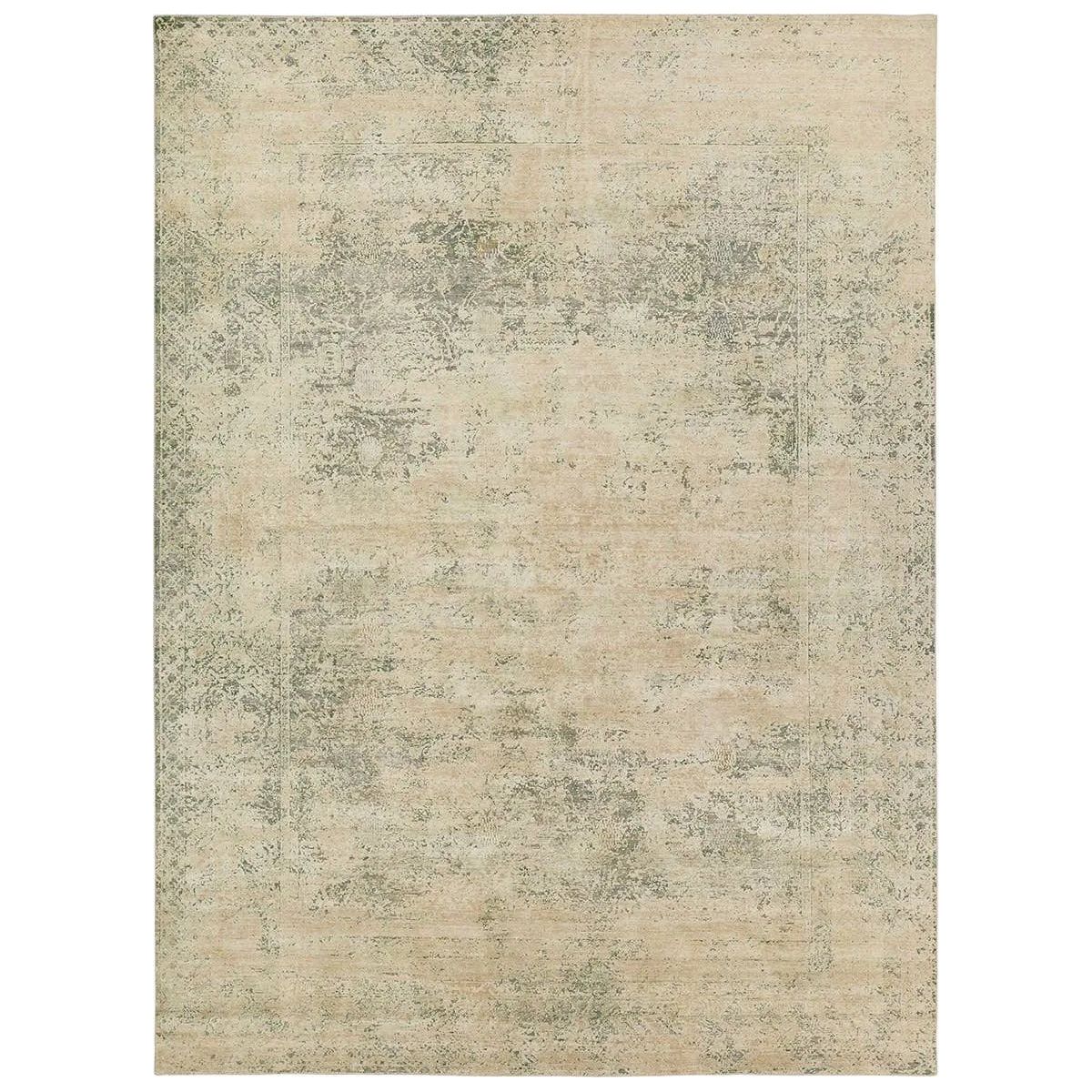 Deeply rooted in artisanal craftsmanship and traditions, the Nitara Alexandria is a hand-knotted feat. A soft wool-and-silk blend is enhanced with an oxidized process to create a lustrous, distressed finish that amplifies its vintage appeal. Amethyst Home provides interior design, new home construction design consulting, vintage area rugs, and lighting in the Salt Lake City metro area.