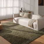Drawing inspiration from Moroccan textiles, Alpine showcases the beauty in simplicity. Durable wool is hand-knotted onto a cotton foundation to create this high-piled accent piece. Its solid green design instantly adds warmth and comfort to any indoor, medium-traffic setting.Hand Knotte Amethyst Home provides interior design, new home construction design consulting, vintage area rugs, and lighting in the Laguna Beach metro area.