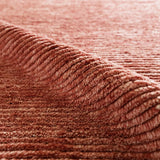 Drawing inspiration from Moroccan textiles, Alpine showcases the beauty in simplicity. Durable wool is hand-knotted onto a cotton foundation to create this high-piled accent piece. Its solid red design instantly adds warmth and comfort to any indoor, medium-traffic setting.Hand Knotte Amethyst Home provides interior design, new home construction design consulting, vintage area rugs, and lighting in the Scottsdale metro area.