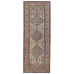 Featuring Canteena Arkansas Rug by Jaipur Living at Amethyst Home. The Canteena Arkansas combines the charm of timeless designs with easy-care, livability for any home or lifestyle. The Arkansas design delights with medallions and intricate floral borders in hues of red, blue, gold, and gray. This digitally printed assortment of rugs features stunning abrashe. Amethyst Home provides interior design, new home construction design consulting, vintage area rugs, and lighting in the Houston metro area.