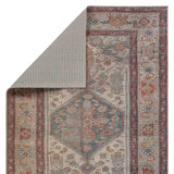 Featuring Canteena Arkansas Rug by Jaipur Living at Amethyst Home. The Canteena Arkansas combines the charm of timeless designs with easy-care, livability for any home or lifestyle. The Arkansas design delights with medallions and intricate floral borders in hues of red, blue, gold, and gray. This digitally printed assortment of rugs features stunning abra. Amethyst Home provides interior design, new home construction design consulting, vintage area rugs, and lighting in the Washington metro area.