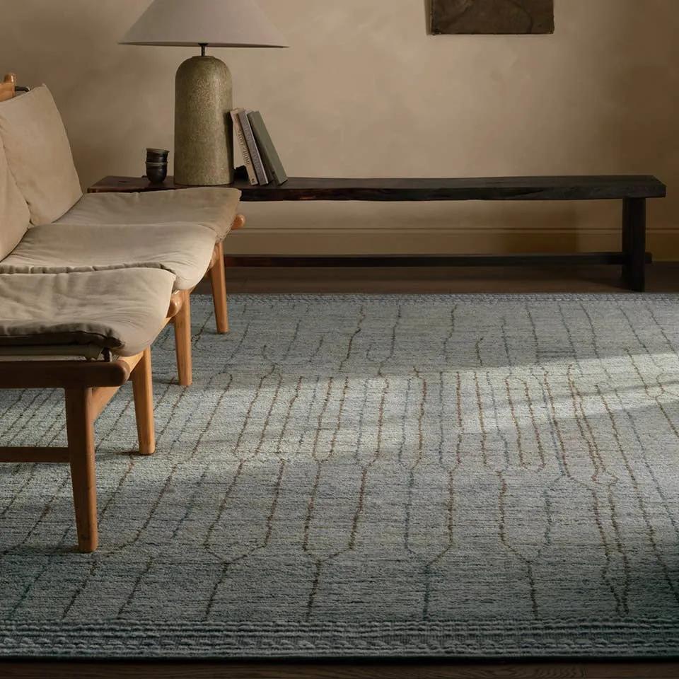 With its understated adventurous spirit, the Kazben Atalaya whispers luxury. A tribute to the collective decades of quality rug-making, it’s an investment for today and tomorrow. Amethyst Home provides interior design, new home construction design consulting, vintage area rugs, and lighting in the Dallas metro area.