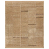 Beauty is on the horizon with the Bezem Aytana. The Aytana design features a mid-century linear pattern in tonal shades of beige for subtle visual depth. Hand-knotted from easy-care wool with a high-low pile, this piece is as practical as it is captivating—a true testament to modern craftsmanship.Hand Knotte Amethyst Home provides interior design, new home construction design consulting, vintage area rugs, and lighting in the Des Moines metro area.